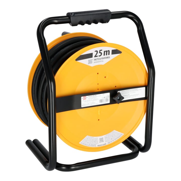 Enrouleur de câble Brennenstuhl Brobusta CEE 2 FI IP44 25m H07RN-F 5G4,0