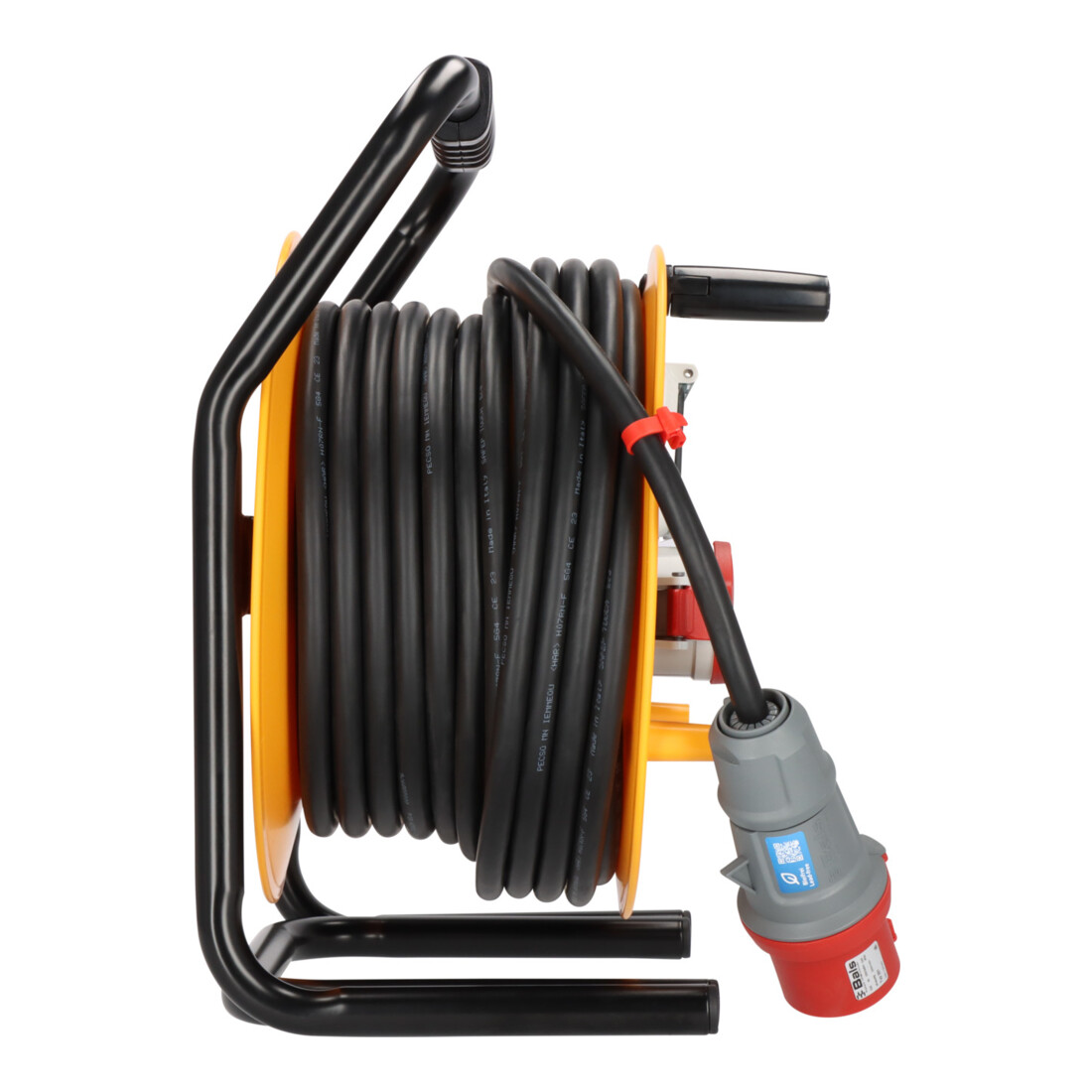 Enrouleur de câble Brennenstuhl Brobusta CEE 2 FI IP44 25m H07RN-F 5G4,0