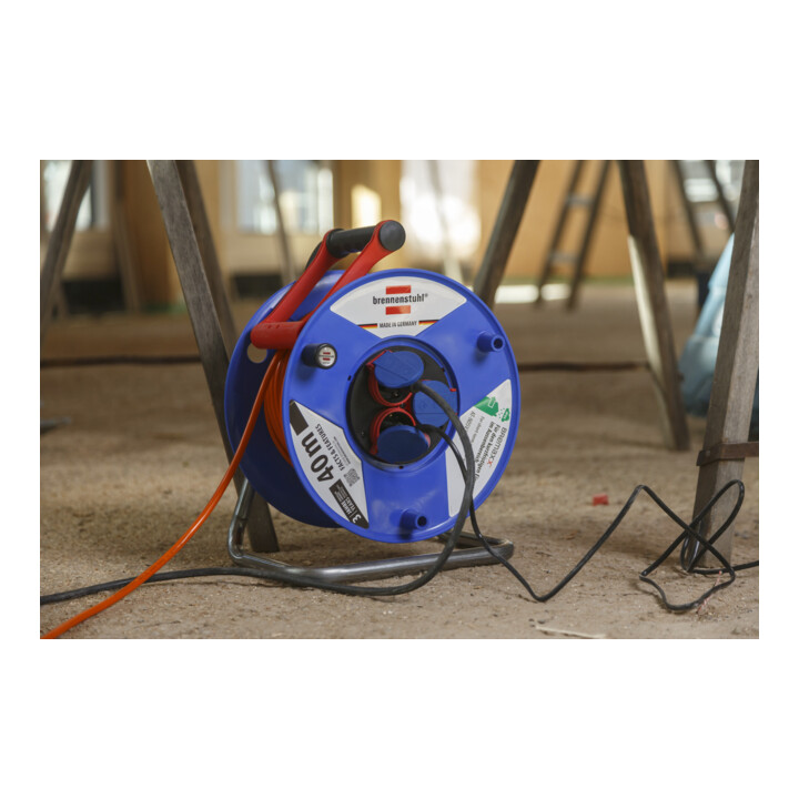 Enrouleur de câble Brennenstuhl Garant IP44 40m AT-N05V3V3-F 3G1,5