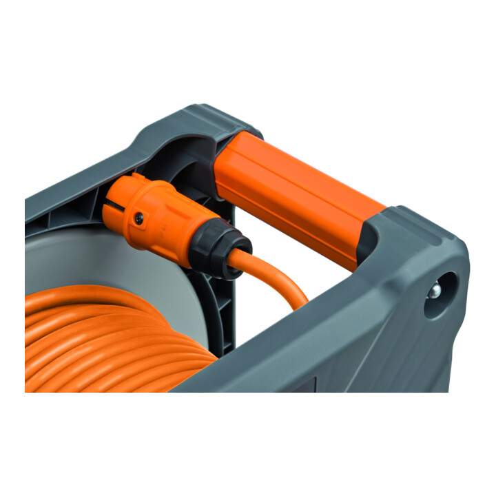 Enrouleur de câble Brennenstuhl professionalLINE avec Powerblock KC 3210 IP44 33+5m H07BQ-F3G2,5