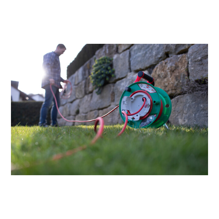 Enrouleur de câble de jardin Garant G IP44 23 +2m AT-N05V3V3-F 3G1,5