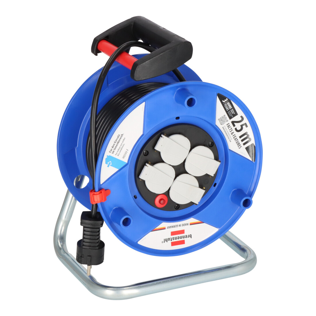 Brennenstuhl Enrouleur de câble Garant H05VV-F 3G1,5
