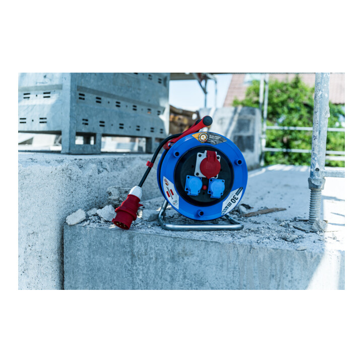 Enrouleur de câble Garant CEE 1 IP44 30m H07RN-F 5G1,5