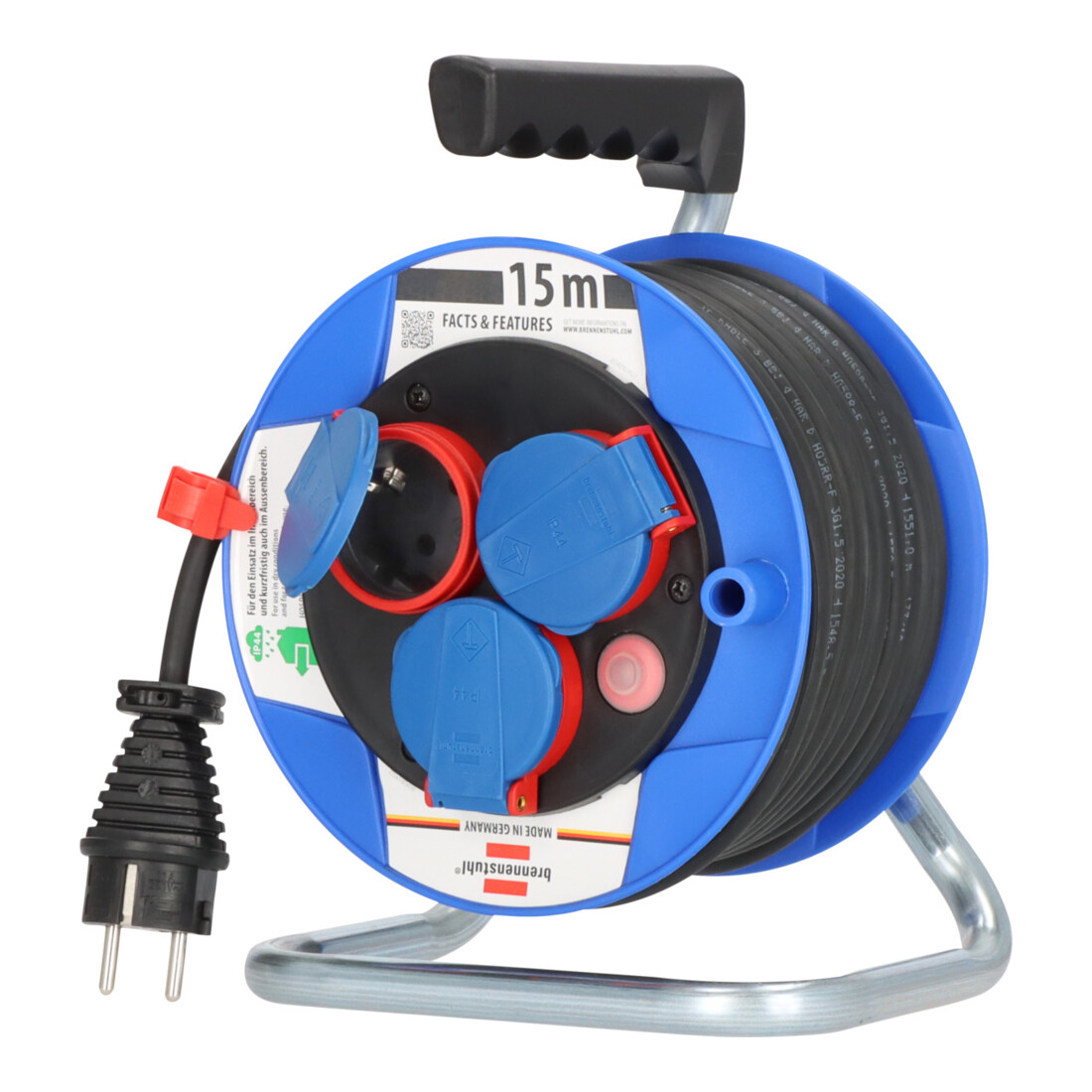Enrouleur de câble Garant Compact 15m H05RR-F 3G1,5