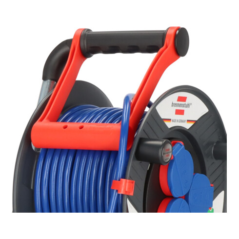 Enrouleur de câble Garant IP44 25m AT-N05V3V3-F 3G1,5 bleu