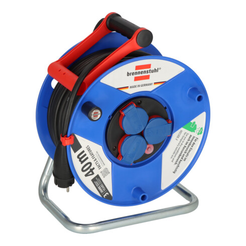 Enrouleur de câble Garant IP44 40m H05RR-F 3G2,5