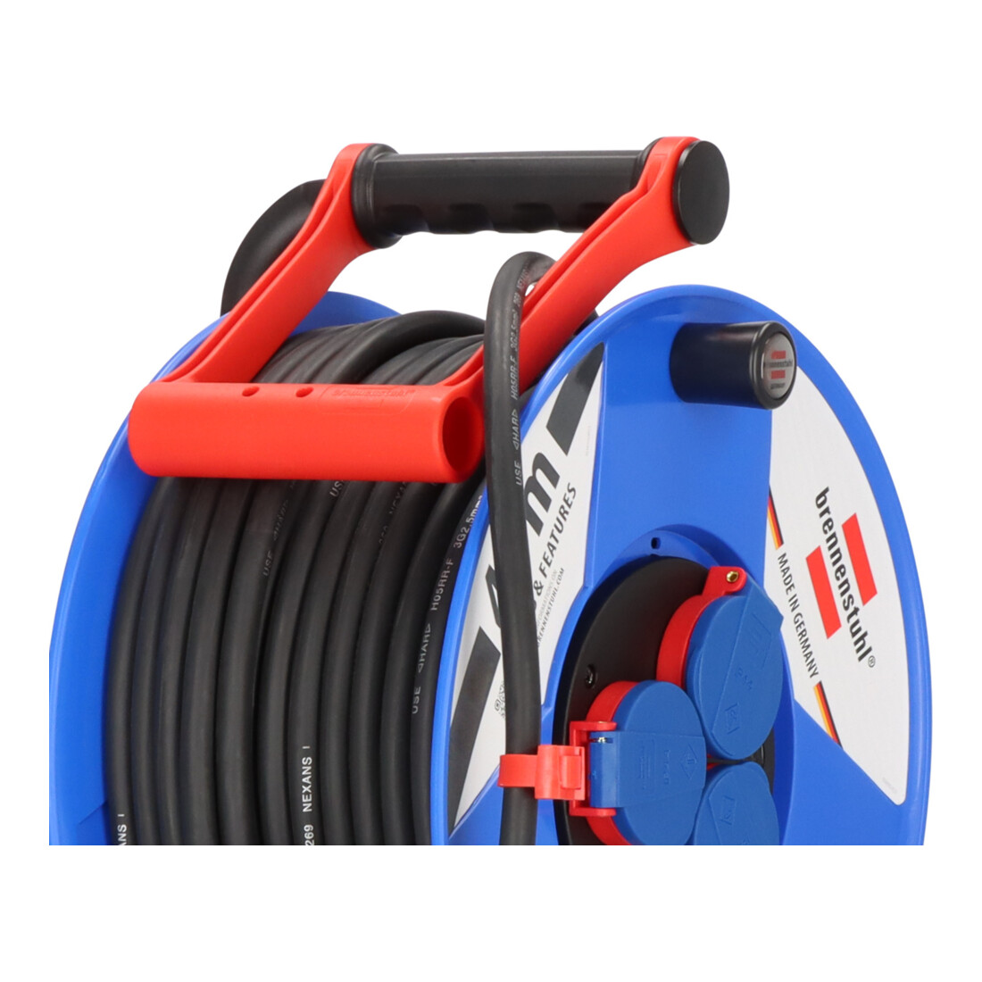 Enrouleur de câble Garant IP44 40m H05RR-F 3G2,5