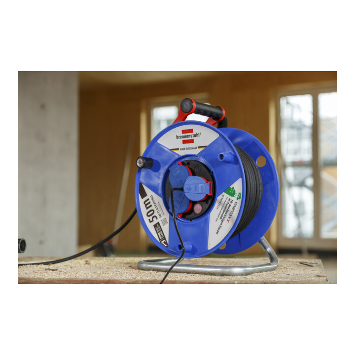 Enrouleur de câble Garant IP44 50m AT-N05V3V3-F 3G1,5