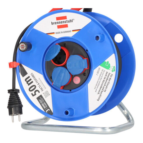 Enrouleur de câble Garant IP44 50m H05RR-F 3G1,5
