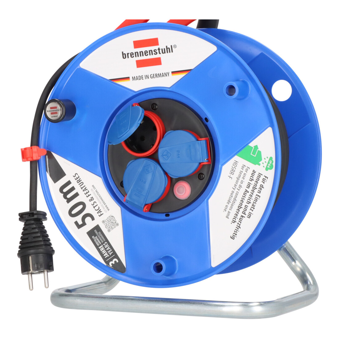 Enrouleur de câble Garant IP44 50m H05RR-F 3G1,5