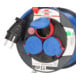 Enrouleur de câble Garant kompakt 15m AT-N05V3V3-F 3G1,5 bleu