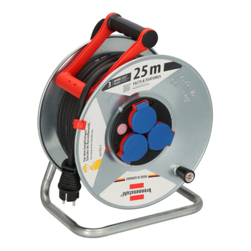 Enrouleur de câble Garant S IP44 25m H07RN-F 3G2,5