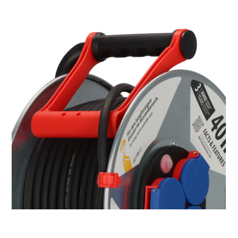 Enrouleur de câble Garant S IP44 40m H07RN-F 3G1,5