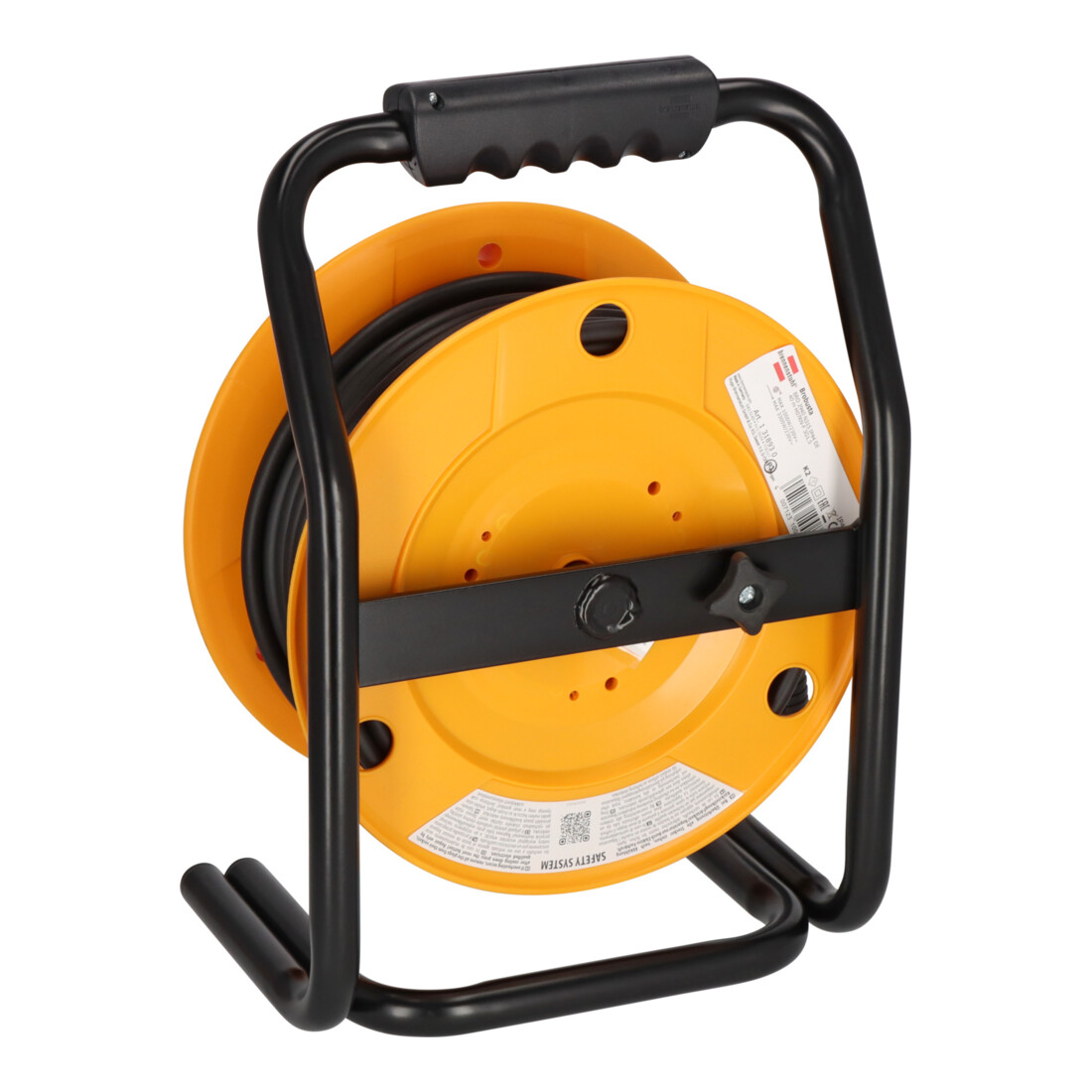 Enrouleur de câble industrie/chantiers Brobusta IP44 40m H07RN-F 3G2,5
