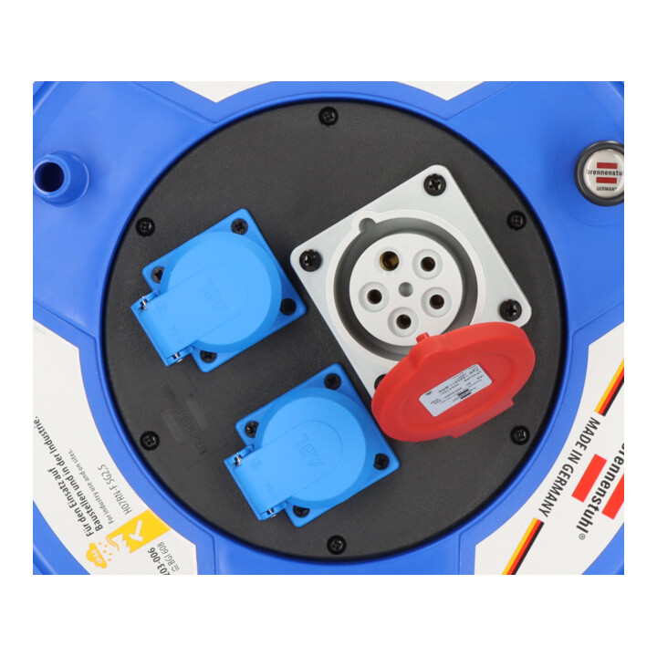 Enrouleur de câble industrie/chantiers Garant CEE 1 IP44 30m H07RN-F 5G2,5