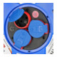 Enrouleur de câble industrie/chantiers Garant IP44 25m H07RN-F 3G1,5