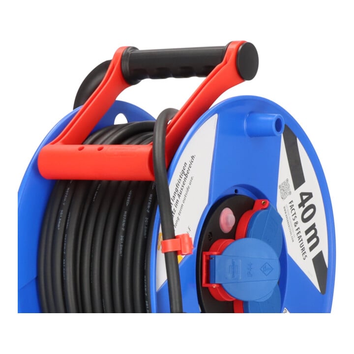 Enrouleur de câble industrie/chantiers Garant IP44 40m H07RN-F 3G1,5