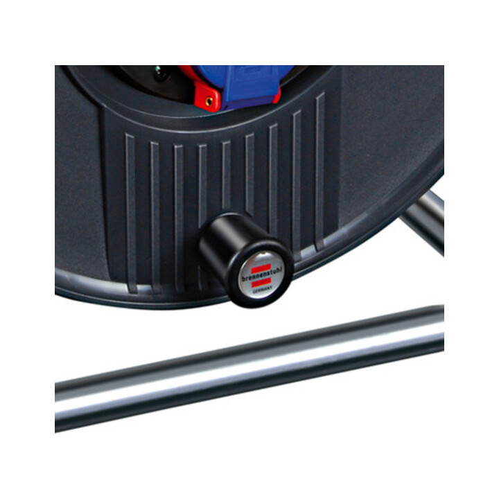 Enrouleur de câble industrie/chantiers Super-Solid IP44 40m H07RN-F 3G2,5