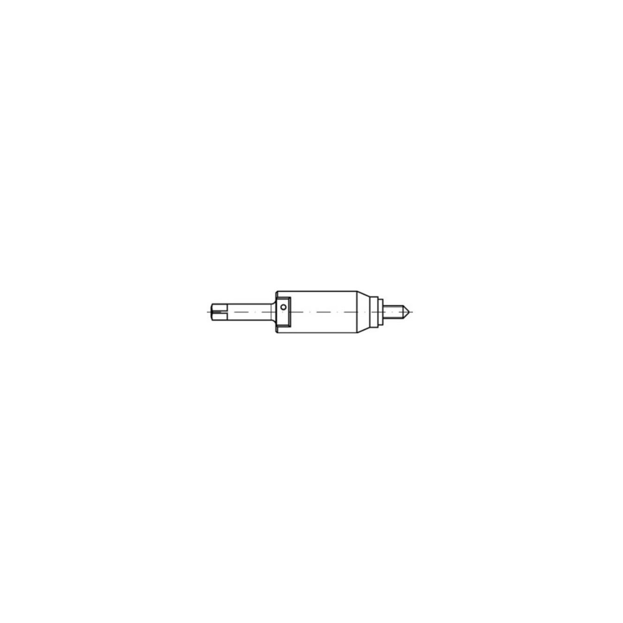 Ensat f. M 6 Masch. - Eindreher S ; Kerb Konus