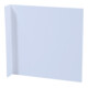 Enseigne drapeau L148xl148 mm blanko blanc p. transparents de présentation plast-1