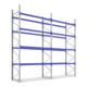 Rayonnages à palettes kit complet l 28400 x p 1100 x H 6000 montants galvanis 1100 mm 3000 kg-1