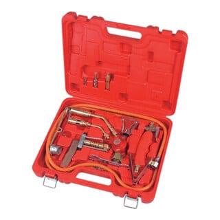 Ensemble de brasage fort/tendre set de brasage Turbo 2000 degr.C dans coffret en