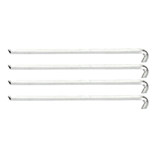 Ensemble de crochets de traction Gedore en 4 pièces, longueur 140 mm, diamètre intérieur 3,1 mm