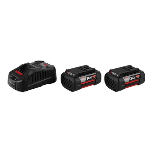 Ensemble de démarrage Bosch 2x GBA 36V 6.0Ah + GAL 3680 CV