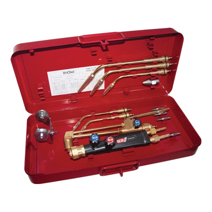 Ensemble de soudage/de découpe RHÖNA 2001 injecteur AC zone de coupe jusqu'à 100