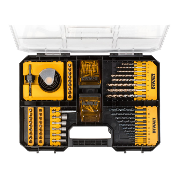 Ensemble universel DEWALT 100 pièces TSTAK compatible DT71569-QZ