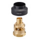 Entretoise Oventrop Cocon QTZ réglable,f. chauffage monotube-1