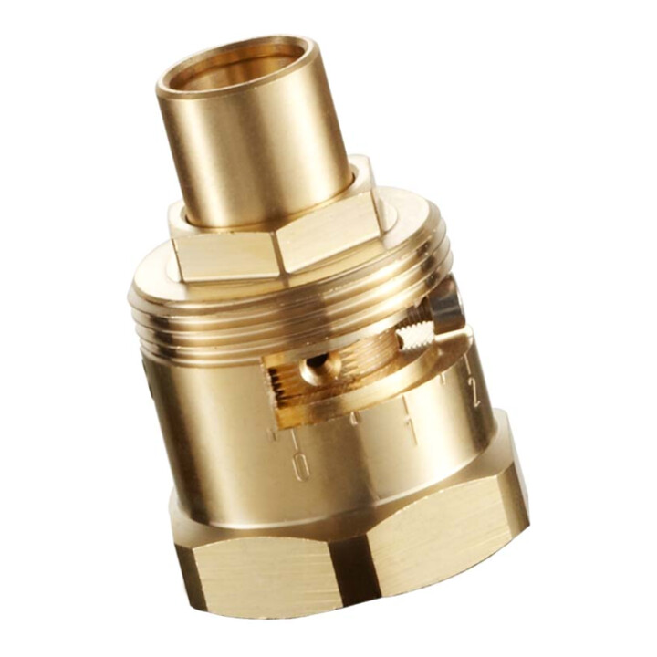 Entretoise Oventrop Cocon QTZ réglable,f. chauffage monotube