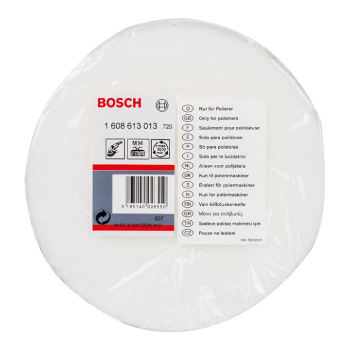Éponge à polir Bosch avec filetage M 14 pour polisseuse 160 mm