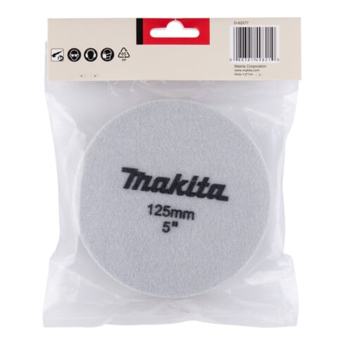 Eponge de polissage Makita 125 mm D-62577
