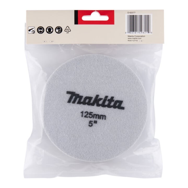Eponge de polissage Makita 125 mm D-62577