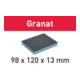 Éponge de ponçage Festool 98x120x13 800 GR/6 Granat  (Lot de 6)