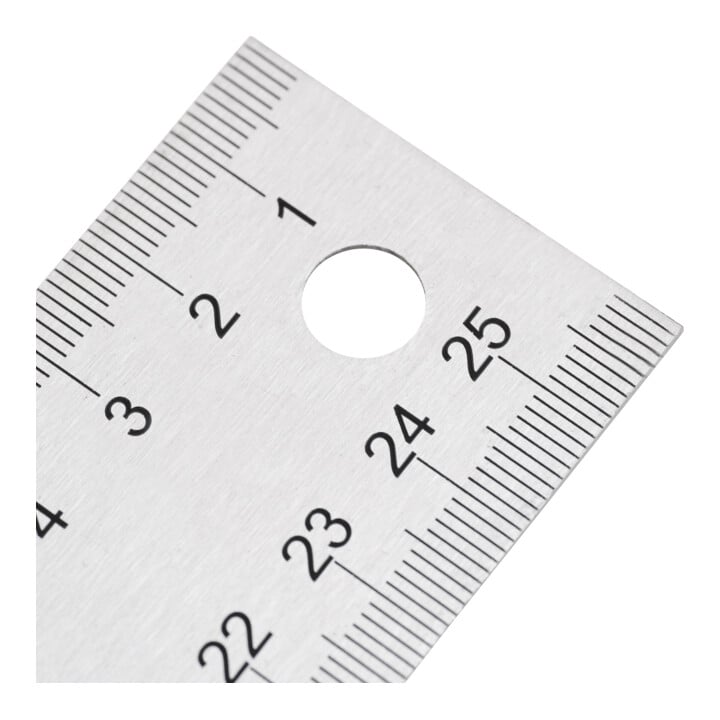 Equerre à chapeau/équerre de menuisier STIER, palissandre, 90° / 45°, 300 mm