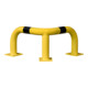 Moravia corner ram protection bracket Black Bull for inside 600 mm 76 mm 3 mm-1