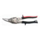 ERDI Figuur-plaatschaar met tweecomponenten-greep, links, totale lengte: 240 mm
