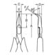 Ergo Flachrundzange 131,5mm glatte Backen