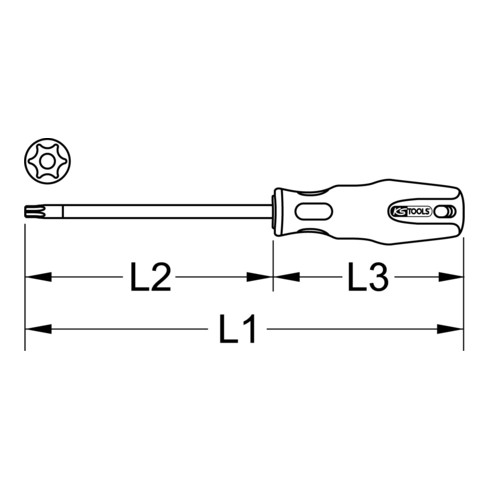 Outils KS Tournevis ERGOTORQUEplus, TB