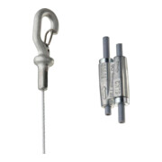 Erico Système de câble acier D2mm, L2m SLK2L2-1