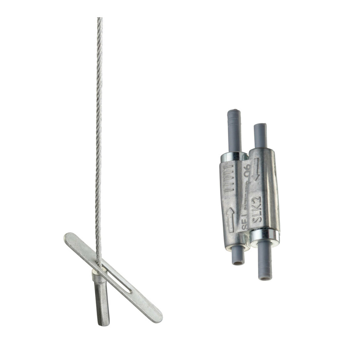 Erico Système de câble en acier D1, 5 mm, L10 m SLK15L10T