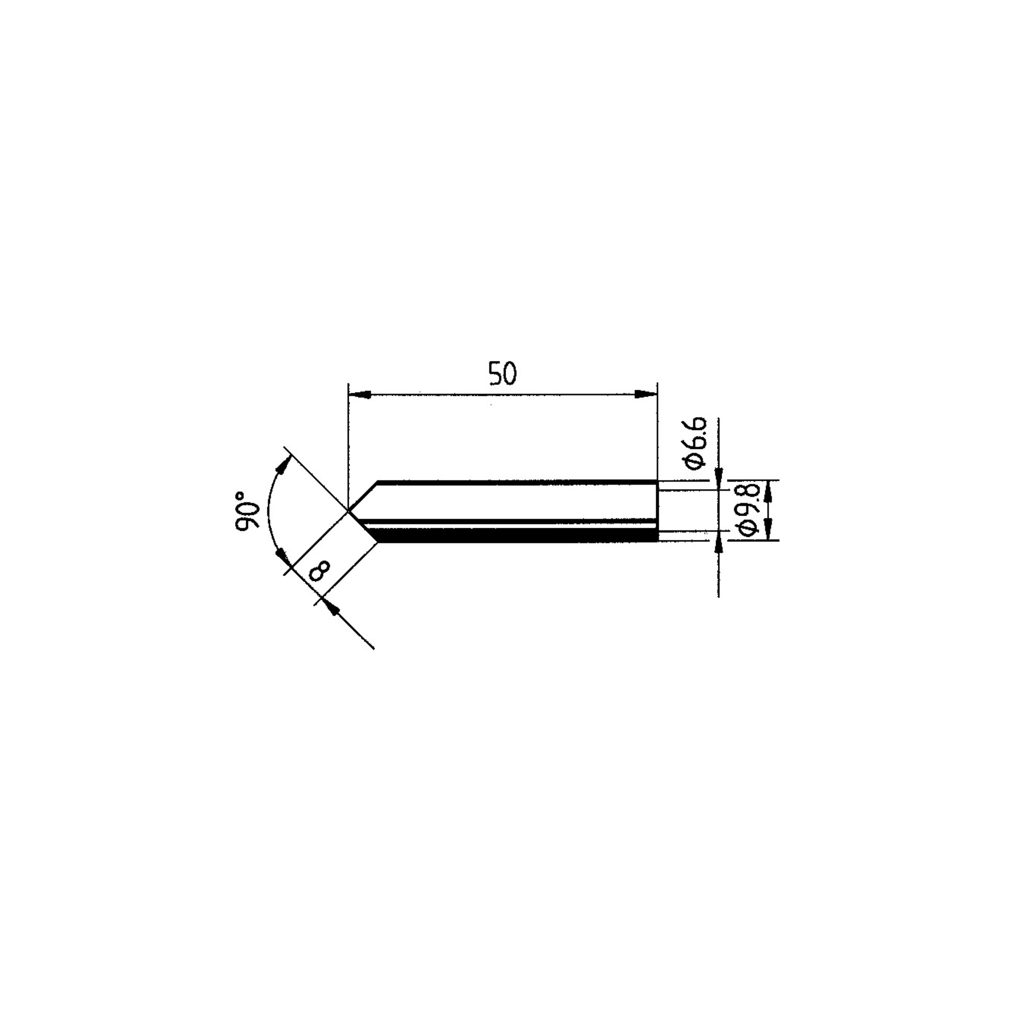ERSA Lötspitze LF-ERSADUR 8,0 mm