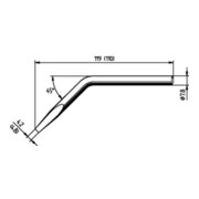 Ersa Lötspitze Serie 152 abgew.B.4,8mm 0082 JD/SB-2