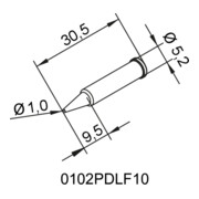 Ersa Pannesà souder, Référence fabricant: PDLF10-3