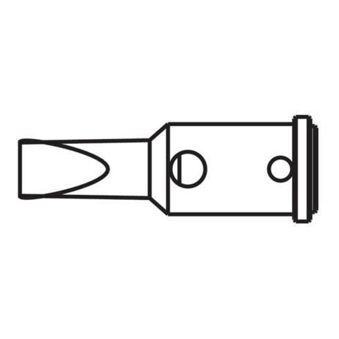 Ersa Pointe de soudure 0G072VN/SB pour kit de soudage au gaz Independent