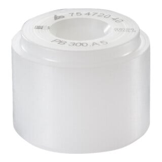 Ersatz-Einsatz Nylon, Stück, flach, 40 mm