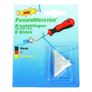 Ersatzklingen für Delta Fugenschneider