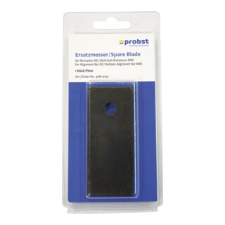 Ersatzmesser f.Richteisen RE 4000 818 713 Blisterverpackung PROBST